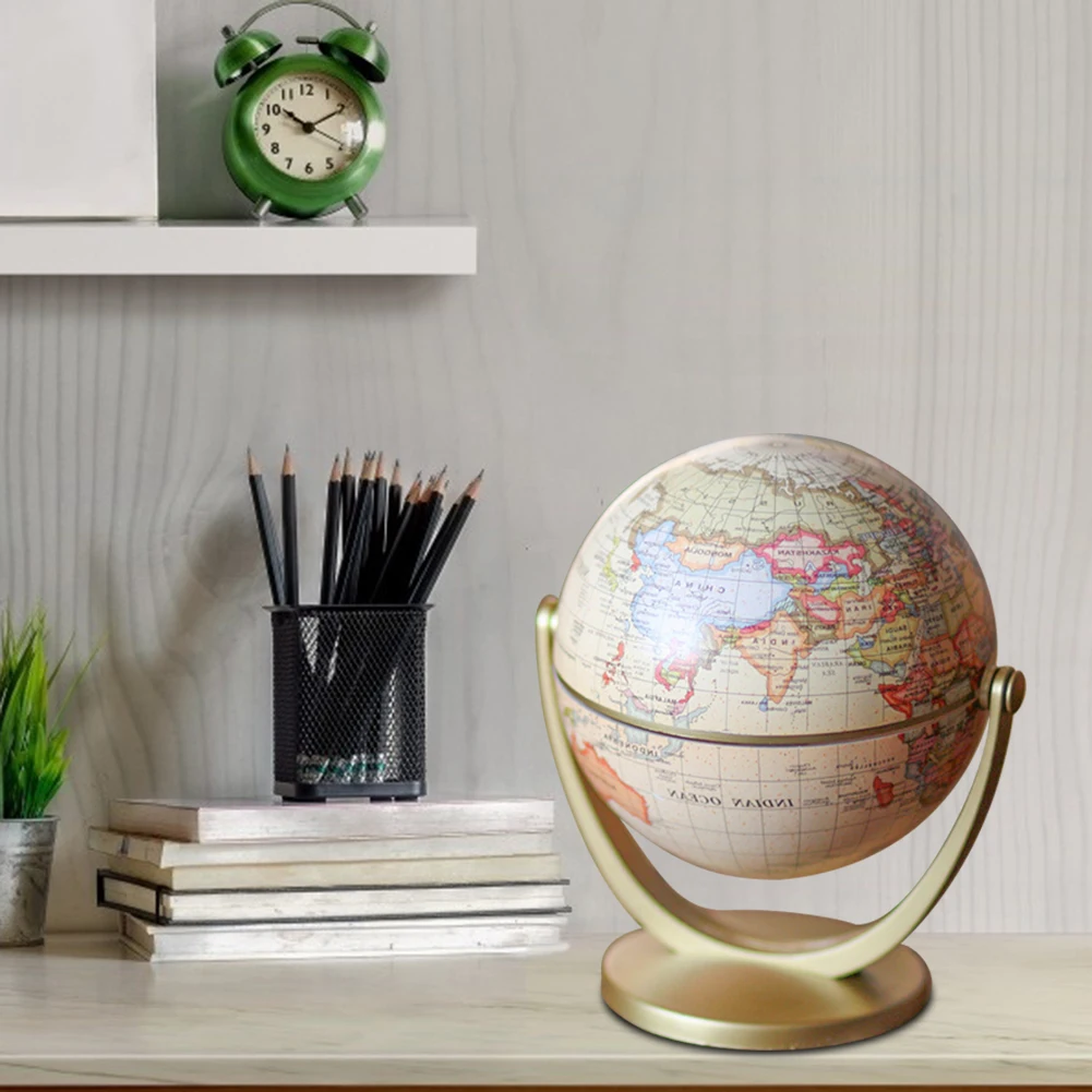Globe Retro Version World Maps Spinning Vintage English Edition Globe Birthday Gifts Geography Ornaments with Base
Globe Retro Version World Maps Spinning Vintage English Edition Globe Birthday Gifts Geography Ornaments with Base