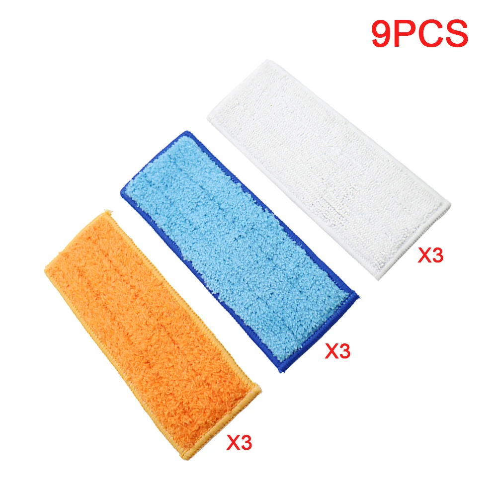 9pcs/lot robot cleaner brushes spare parts 3pcs Wet Pad Mop +3pc Damp Pad Mop + 3pcs Dry Pad Mop for iRobot Braava Jet 240 241
9pcs/lot robot cleaner brushes spare parts 3pcs Wet Pad Mop +3pc Damp Pad Mop + 3pcs Dry Pad Mop for iRobot Braava Jet 240 241
