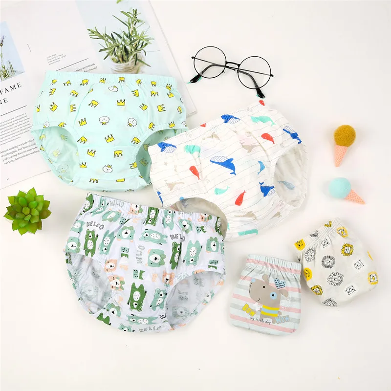 5 Pcs/lot Kids Panties Boys Underwear Cotton Cartoon Pattern Babies Boys Briefs Breathable Child's Underwear Children Underpants 
5 Pcs/lot Kids Panties Boys Underwear Cotton Cartoon Pattern Babies Boys Briefs Breathable Child's Underwear Children Underpants