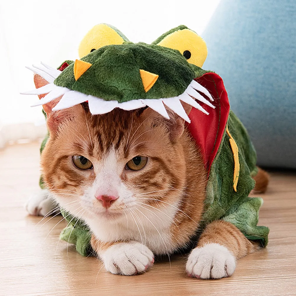 S-2XL Funny Pet Dog Cat Winter Warm Coat Crocodile Disguise Pet Jacket Cartoon Style Easy Wear Dress Up for Puppy Kitten Party
S-2XL Funny Pet Dog Cat Winter Warm Coat Crocodile Disguise Pet Jacket Cartoon Style Easy Wear Dress Up for Puppy Kitten Party