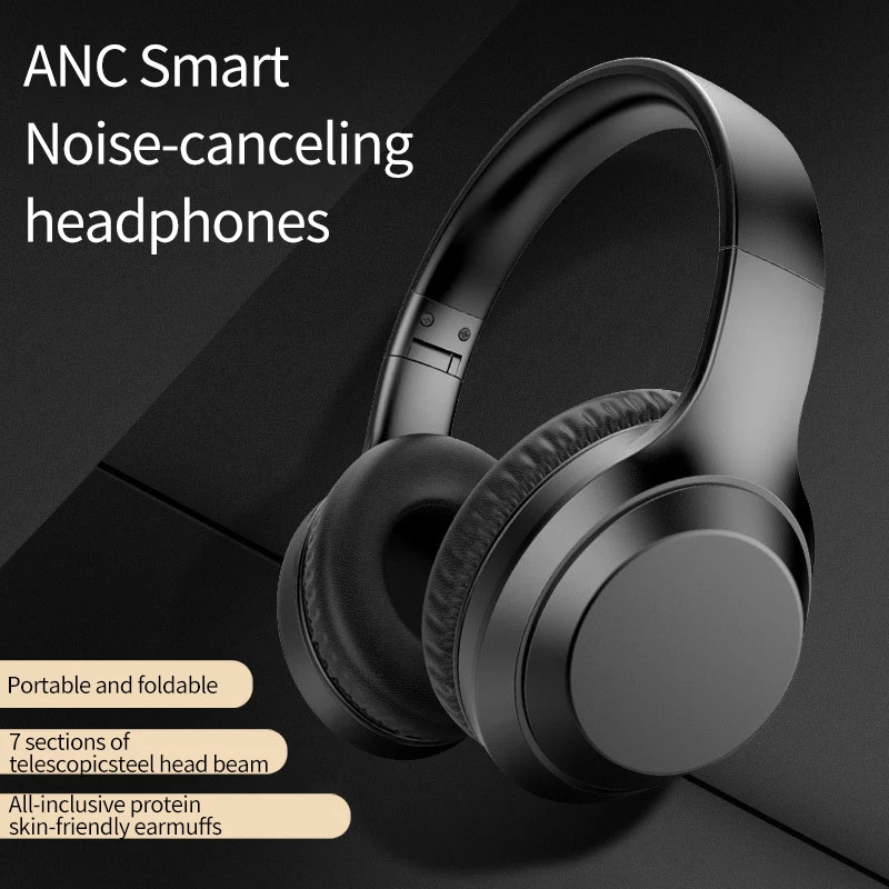 ANC Wired Headphones Noise Cancelling Stereo Music Bluetooth-compatible Headset Sport Wireless Gaming Earphone For PC Tablet
ANC Wired Headphones Noise Cancelling Stereo Music Bluetooth-compatible Headset Sport Wireless Gaming Earphone For PC Tablet