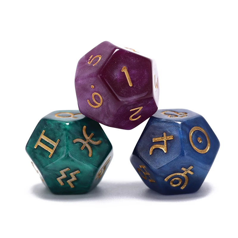 3pcs astrological dices For Constellation Games Entertainment Creative Astrological
3pcs astrological dices For Constellation Games Entertainment Creative Astrological