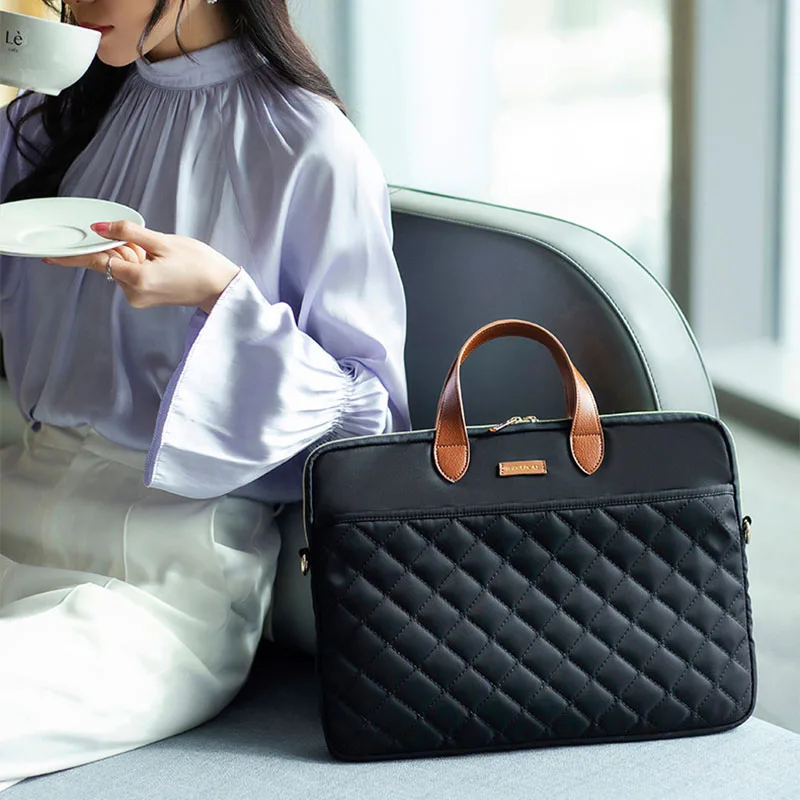 14 Inch Waterproof Laptop Bag Macbook Air Pro Notebook Bag Men Women Briefcases Business Handbag Document Organize Accessories
14 Inch Waterproof Laptop Bag Macbook Air Pro Notebook Bag Men Women Briefcases Business Handbag Document Organize Accessories