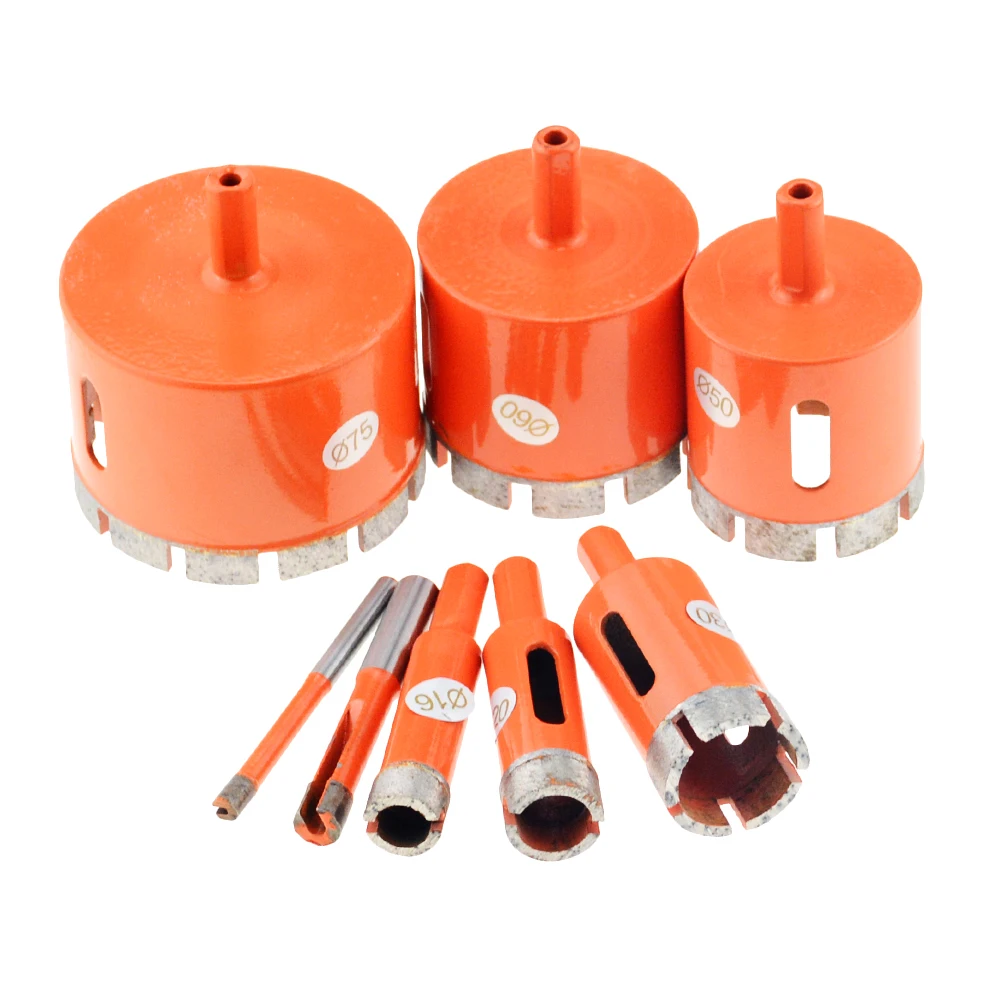 1PC Orange 6-12mm 8mm Marble Opener Diamond Core Bit Hole Saw Drill Bit For Marble Granite Brick Tile Ceramic Concrete Drilling 
1PC Orange 6-12mm 8mm Marble Opener Diamond Core Bit Hole Saw Drill Bit For Marble Granite Brick Tile Ceramic Concrete Drilling