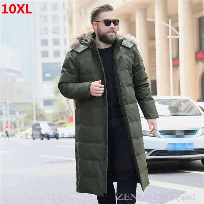 Winter men's plus size long male 10XL plus size man duck down jacket 9XL winter jacket men brand down jacket fur hood
Winter men's plus size long male 10XL plus size man duck down jacket 9XL winter jacket men brand down jacket fur hood