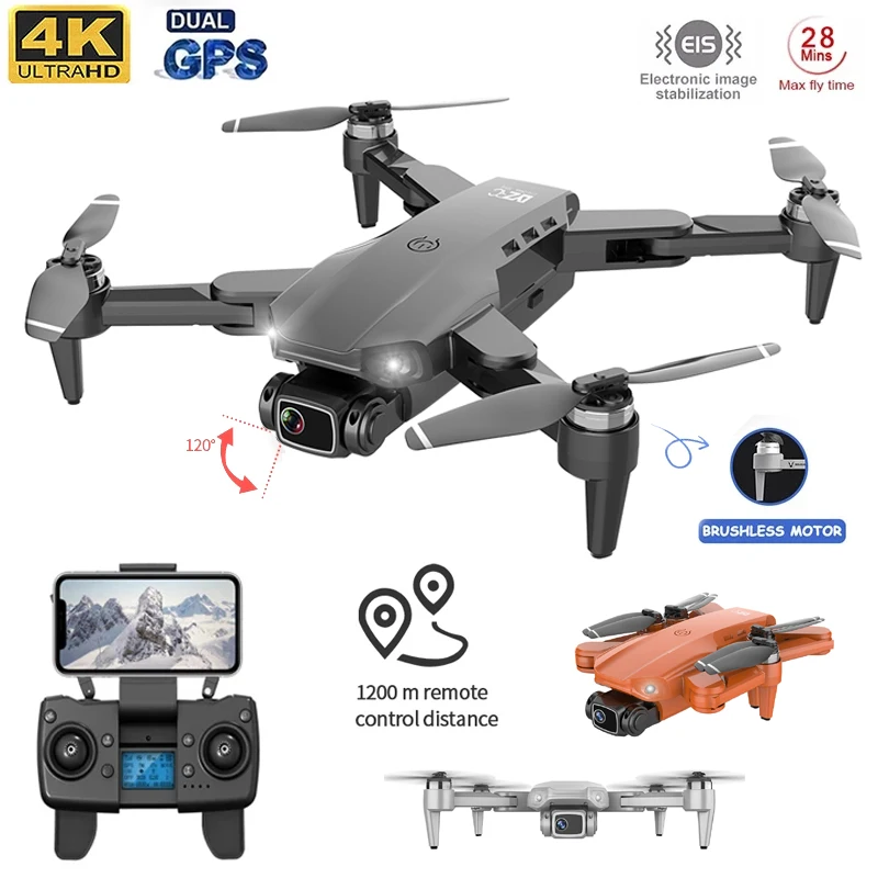 Дрон L900PRO складной, 2 камеры 4K HD, GPS, расстояние до 1200 м
Дрон L900PRO складной, 2 камеры 4K HD, GPS, расстояние до 1200 м