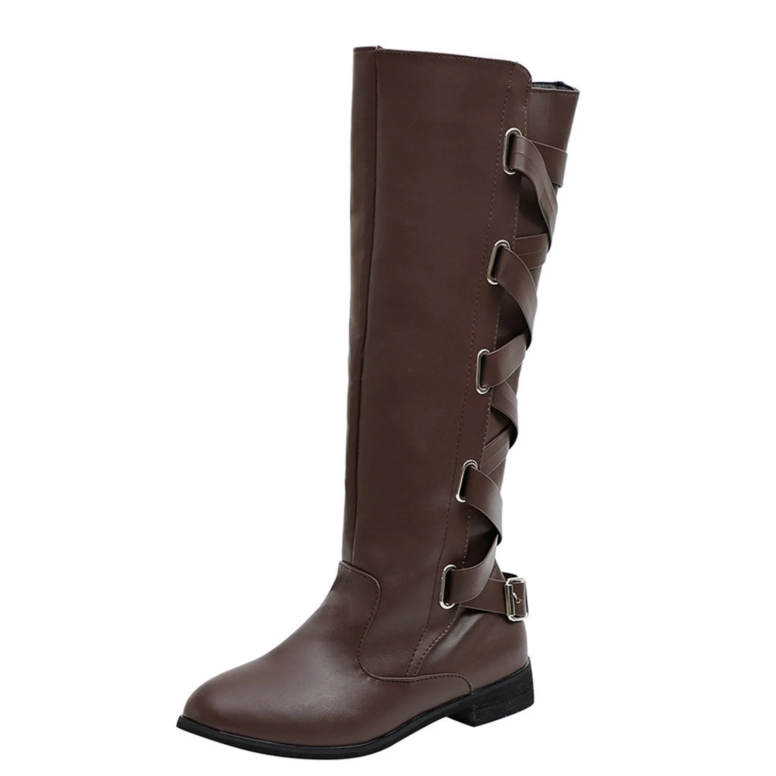 Knee-High Warm Flat Boots Mid-calf Boots For Boots Leather Retro Long Heel Boots Women's Shoes women's boots Mini Womens Boots
Knee-High Warm Flat Boots Mid-calf Boots For Boots Leather Retro Long Heel Boots Women's Shoes women's boots Mini Womens Boots