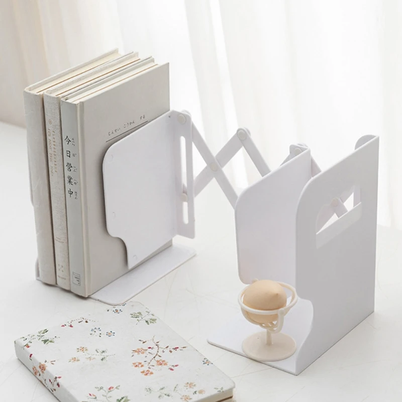 Unique Stretching Bookends with Stationery Storage Box for Students Adult Office 
Unique Stretching Bookends with Stationery Storage Box for Students Adult Office