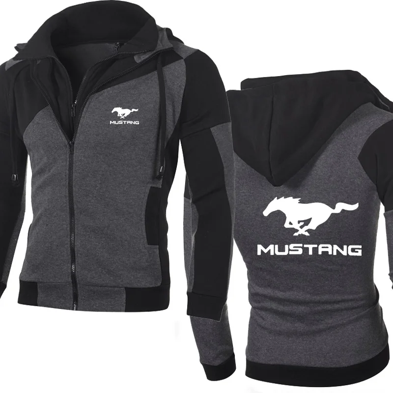 Jacket Men Mustang Car Logo Sweatshirt Hoody Spring Autumn Fleece Cotton Zipper Hoodies Fashion HipHop Harajuku Male Clothing
Jacket Men Mustang Car Logo Sweatshirt Hoody Spring Autumn Fleece Cotton Zipper Hoodies Fashion HipHop Harajuku Male Clothing