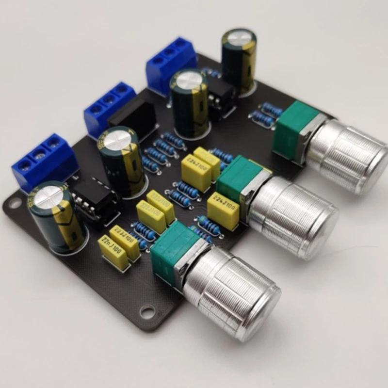 Двойной NE5532 тональный Стерео предусилитель плата аудио HiFi усилитель эквалайзер