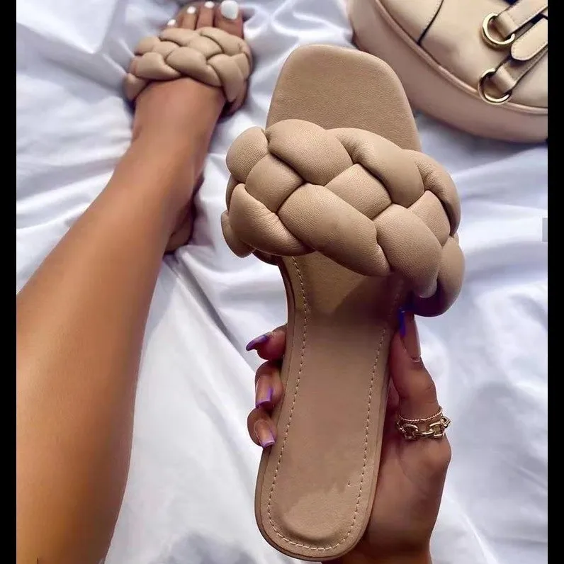 Women Sandals Summer Casual Clip Toe Flip Flops Women Slipper Beach Sandals Light Comfort Woven Leather Stitching Shoes Woman
Women Sandals Summer Casual Clip Toe Flip Flops Women Slipper Beach Sandals Light Comfort Woven Leather Stitching Shoes Woman