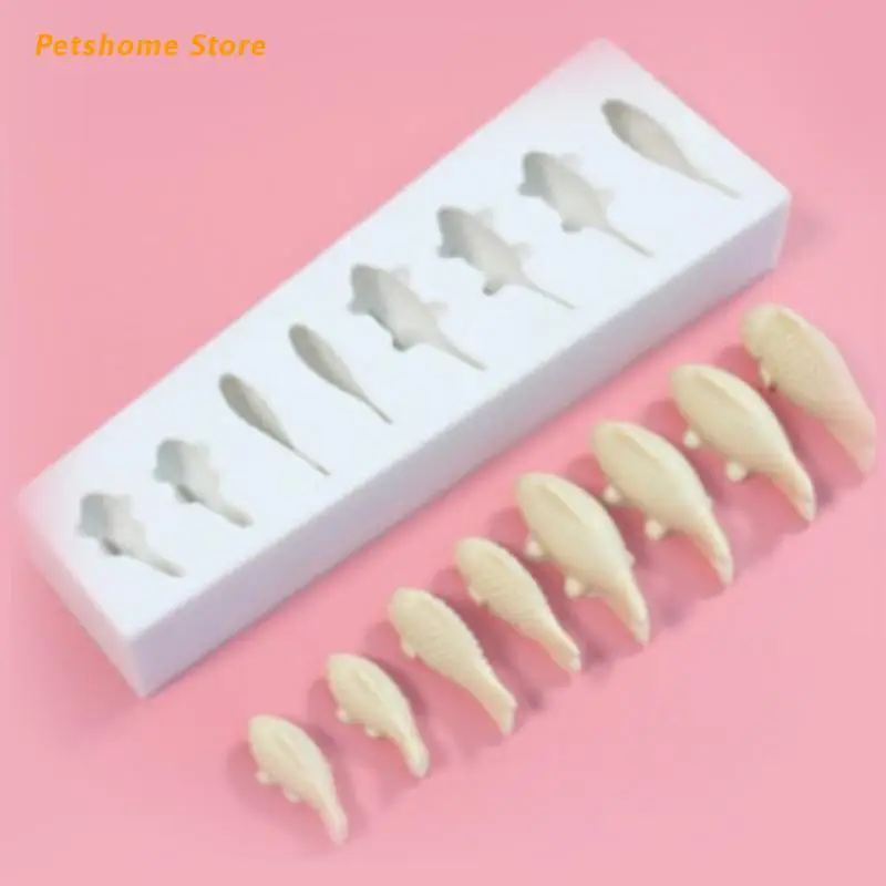 LX9C DIY Handmade Soap Making Supplies Silicone Fondant Mold Exquisite Goldfish Cake Decorating Family Candle Molds Flexible
LX9C DIY Handmade Soap Making Supplies Silicone Fondant Mold Exquisite Goldfish Cake Decorating Family Candle Molds Flexible