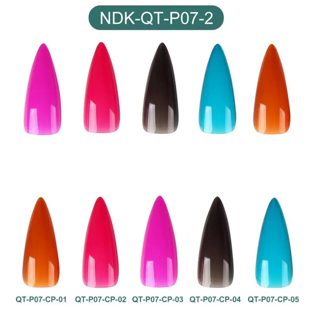 240pcs Pointed False Nails Wear Nails Mixed Multi-Color Ballet Nail Patches With Nail File Suitable For Salon Or Personal Use
240pcs Pointed False Nails Wear Nails Mixed Multi-Color Ballet Nail Patches With Nail File Suitable For Salon Or Personal Use