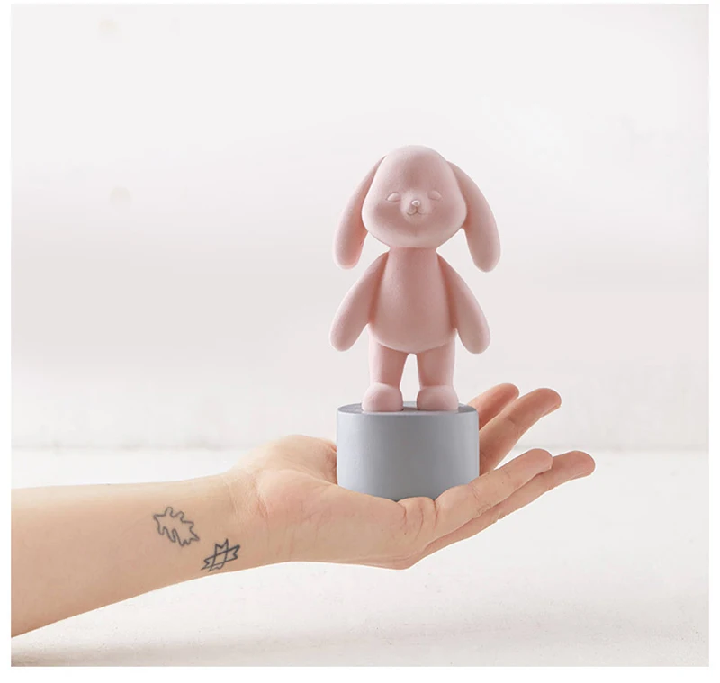 Simulation Rabbit Resin Ornaments Home Desktop Decoration Resin Crafts Children's Gifts
Simulation Rabbit Resin Ornaments Home Desktop Decoration Resin Crafts Children's Gifts