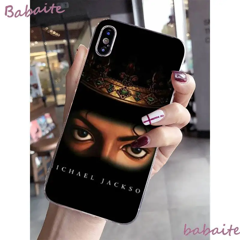Babaite Michael Jackson Dance Musical Soft Silicone TPU Phone Cover For iPhone 8 7 6 6S Plus X XS MAX 5 5S SE XR Coque Shell
Babaite Michael Jackson Dance Musical Soft Silicone TPU Phone Cover For iPhone 8 7 6 6S Plus X XS MAX 5 5S SE XR Coque Shell