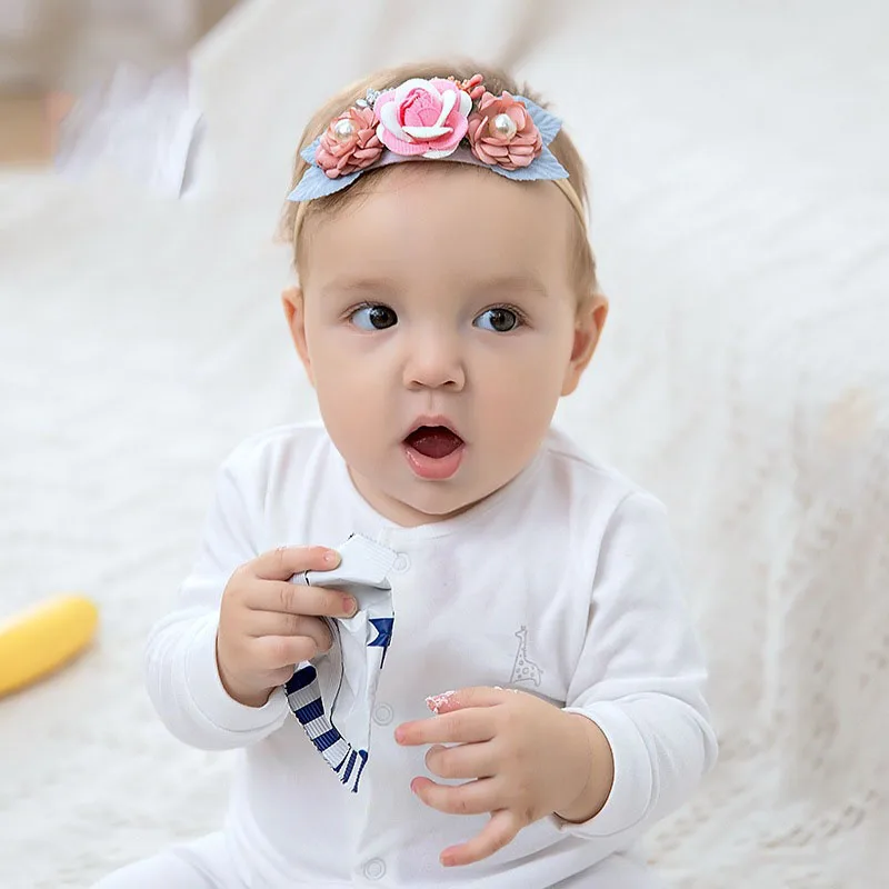 Children's Headdress Hair Accessories Handmade Pearl Stitching Flower Thin Hair Band Seamless Elastic Rubber Band Hair Band
Children's Headdress Hair Accessories Handmade Pearl Stitching Flower Thin Hair Band Seamless Elastic Rubber Band Hair Band