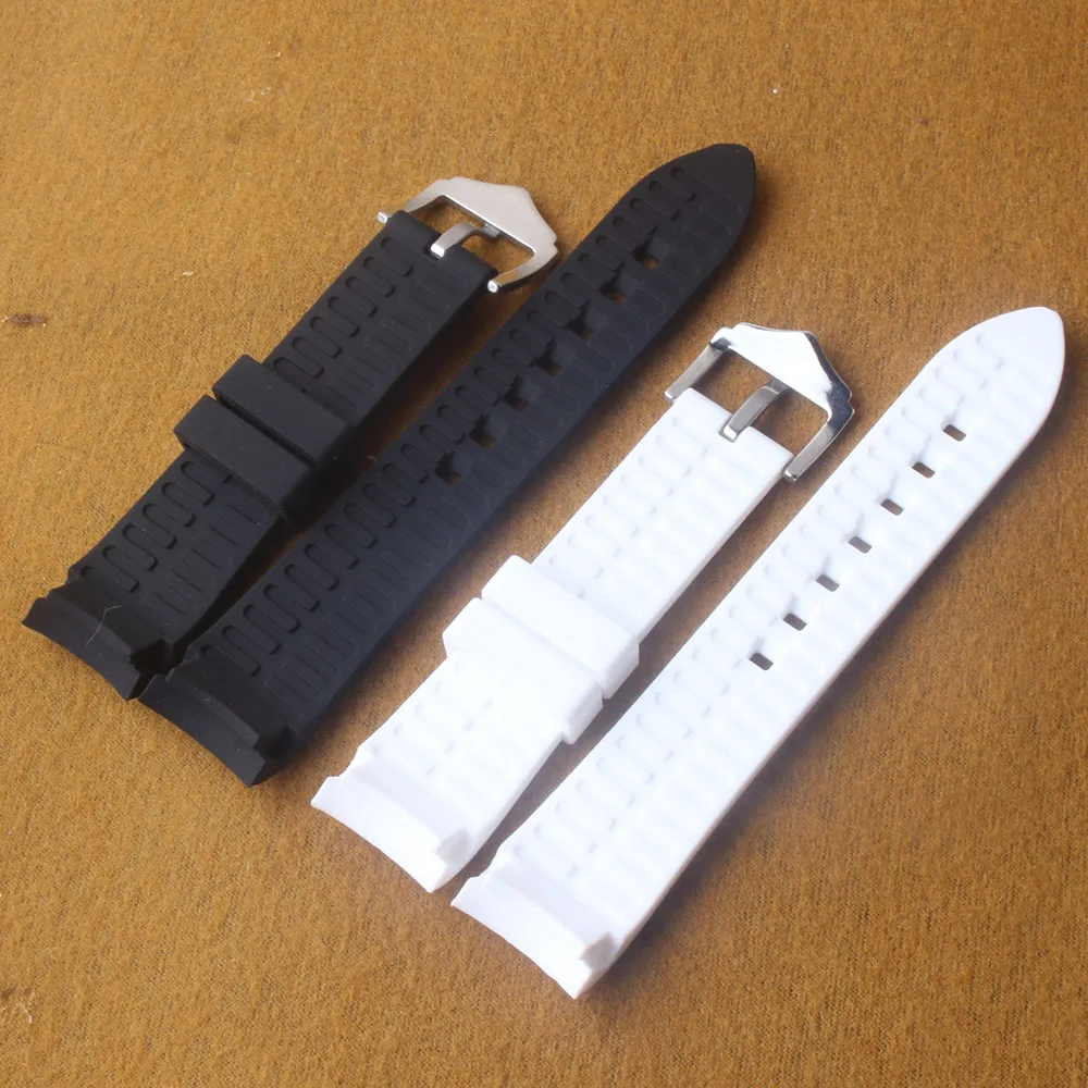 18mm 20mm 22mm 24mm Black White Silicone new Replacement Watch Band Strap Universal Rubber Sport Watchband Bracelet Accessories
18mm 20mm 22mm 24mm Black White Silicone new Replacement Watch Band Strap Universal Rubber Sport Watchband Bracelet Accessories