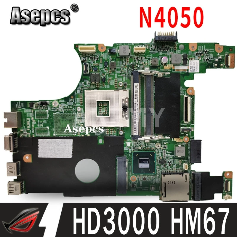 X0DC1 0X0DC1 основная плата для For DELL INSPIRON 14R N4050 материнская ноутбука HD 3000 HM67 s989