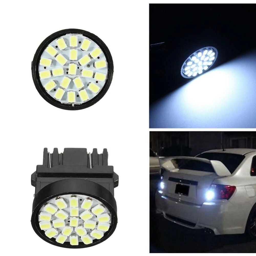 

1 Pair T25 3156/3157 Car LED Brake Light Stop Rear Bulb 22SMD Auto Turn Signal Lamp Backup Reserve Lights Universal #280438