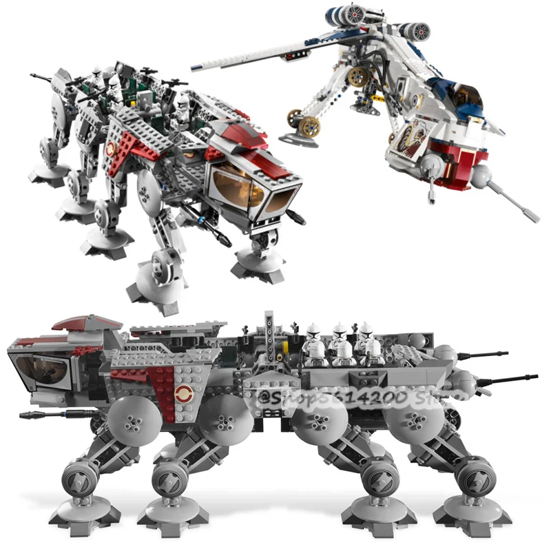 1788Pcs Genuine Star& Wars Republic Dropship with AT-OT Walker Set Building Blocks Bricks Toys
1788Pcs Genuine Star& Wars Republic Dropship with AT-OT Walker Set Building Blocks Bricks Toys