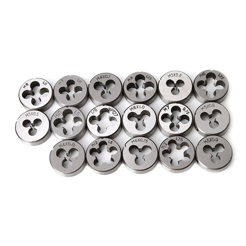 40 Pcs Metric Tap Die Set Hand Threading Tool Tungsten Carbide Screw Thread Bit K1KA
40 Pcs Metric Tap Die Set Hand Threading Tool Tungsten Carbide Screw Thread Bit K1KA