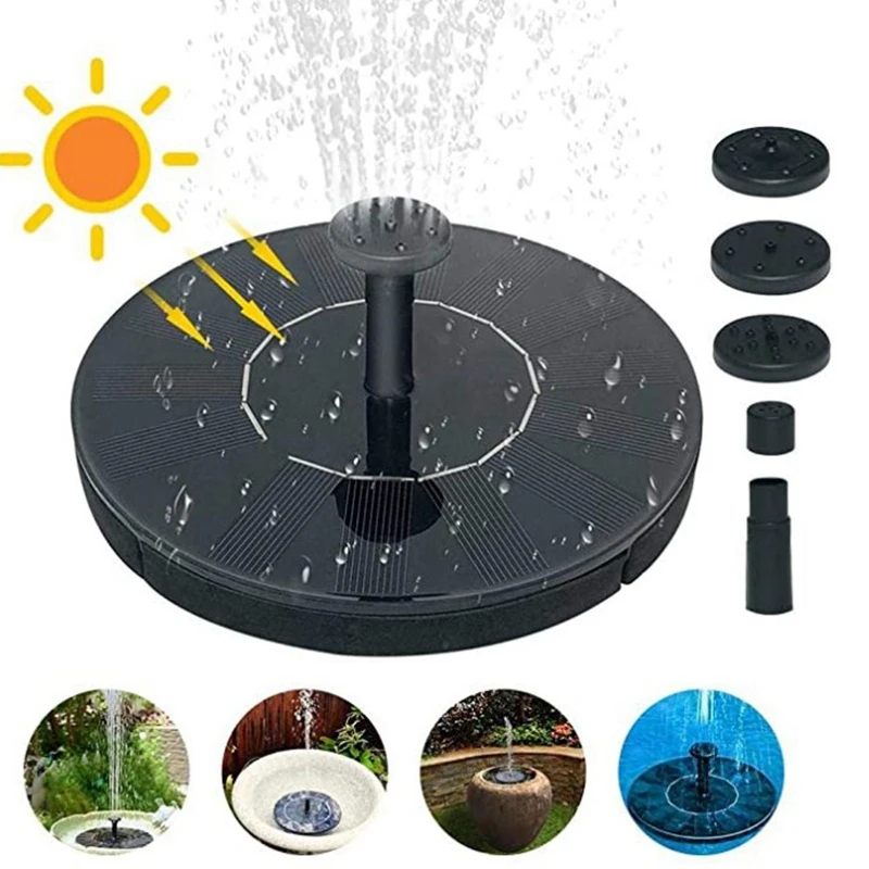 2.8W Solar Water Fountain Pool Pond Waterfall Fountain Outdoor Bird Bath Solar Powered Fountain Floating Water
2.8W Solar Water Fountain Pool Pond Waterfall Fountain Outdoor Bird Bath Solar Powered Fountain Floating Water