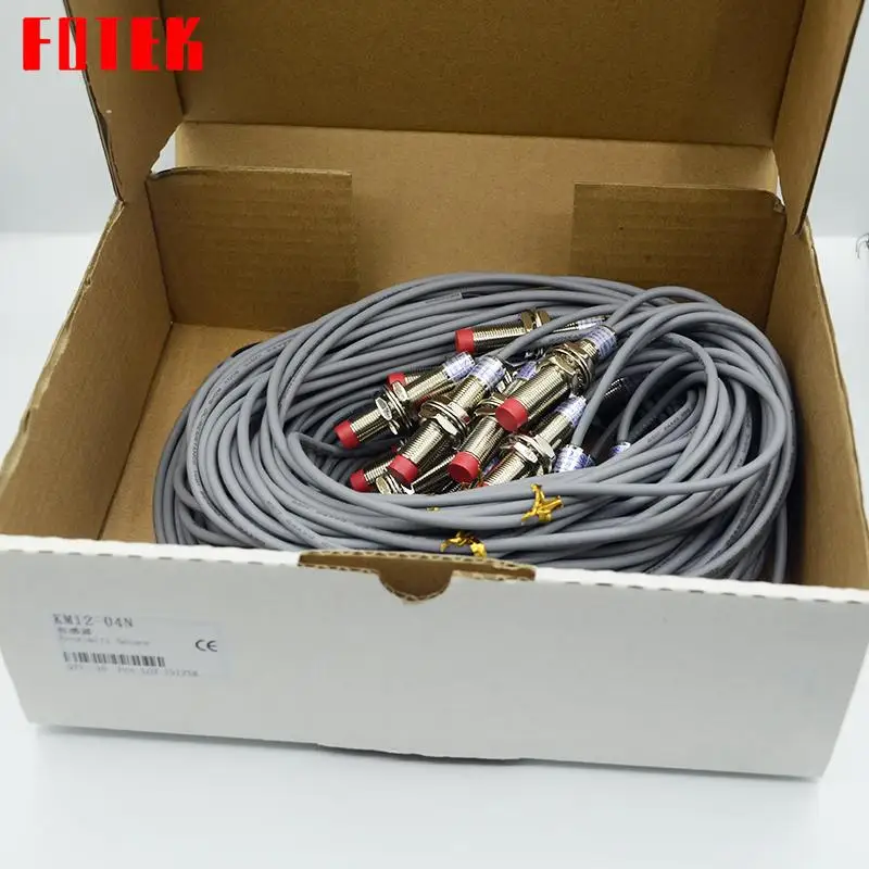 new original 2pcs FOTEK DC proximity switch NPN normally open sensor KM12-04N
new original 2pcs FOTEK DC proximity switch NPN normally open sensor KM12-04N
