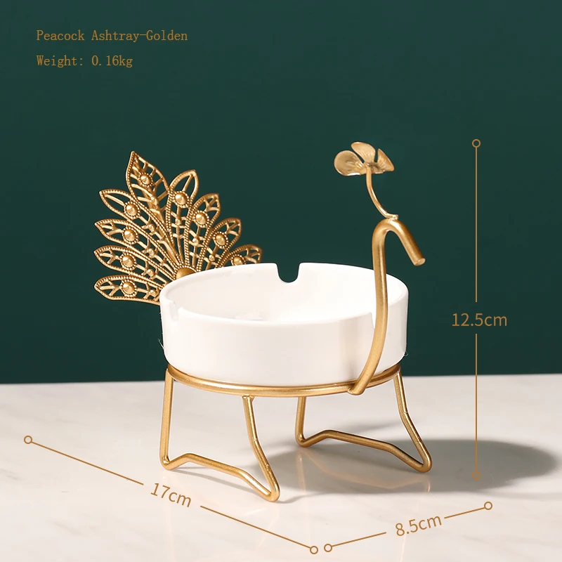Living Room Bedroom Decoration Creative Peacock Home Personality Trend Office Decoration Ashtray
Living Room Bedroom Decoration Creative Peacock Home Personality Trend Office Decoration Ashtray