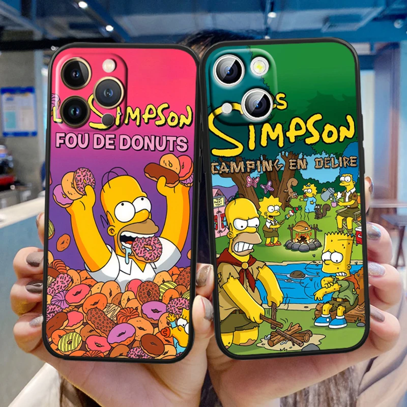 The Simpsons family cute For Apple iPhone 13 12 11 Pro mini XS MAX XR X 7 8 6 5S Plus Silicone Soft Black Phone Case
The Simpsons family cute For Apple iPhone 13 12 11 Pro mini XS MAX XR X 7 8 6 5S Plus Silicone Soft Black Phone Case