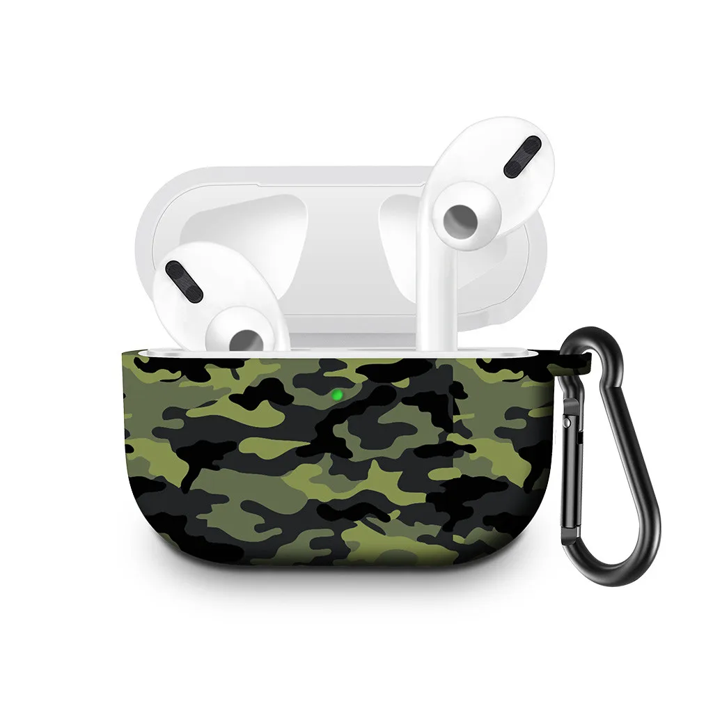 Беспроводной зарядный чехол для AirPods Pro 2019 силиконовый с защитой от царапин