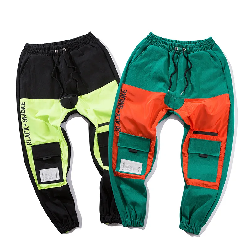 Cargo Pants Men Casual Color Block Patchwork Joggers Trousers 2019 Autumn Harajuku Streetwear Hip Hop Harem Pants Men GM109
Cargo Pants Men Casual Color Block Patchwork Joggers Trousers 2019 Autumn Harajuku Streetwear Hip Hop Harem Pants Men GM109