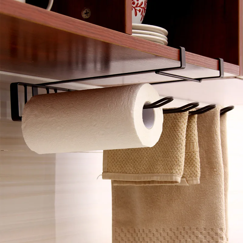 Durable Nail-free Seamless Cupboard Storage Rack Cabinet Towel Hook Kitchen Roll Paper Holder for Home
Durable Nail-free Seamless Cupboard Storage Rack Cabinet Towel Hook Kitchen Roll Paper Holder for Home