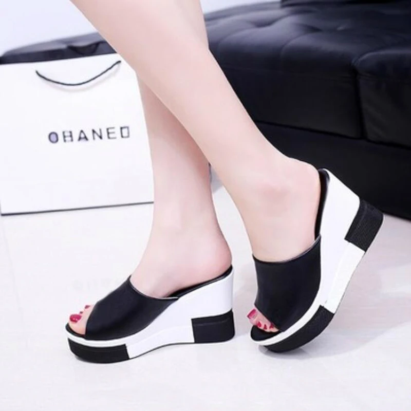 Summer Slippers Women Platform Sandals Shoes Woman Slides Sandals Beach Platform Slip-on Round Toe White Flip Flops
Summer Slippers Women Platform Sandals Shoes Woman Slides Sandals Beach Platform Slip-on Round Toe White Flip Flops