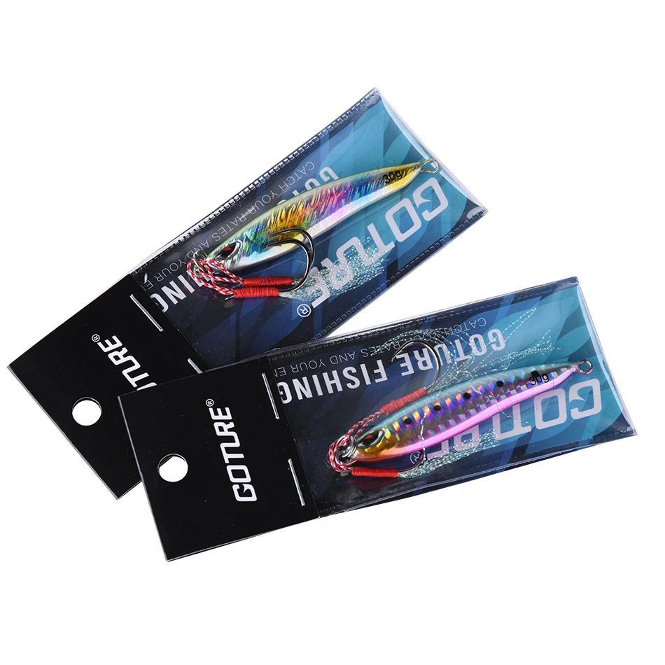 Goture 6pcs/lot Metal Spoon Fishing Lure 20g 30g Casting Jigging Lead Fish Hard Artificial Bait for Sea Bass Bluefish
Goture 6pcs/lot Metal Spoon Fishing Lure 20g 30g Casting Jigging Lead Fish Hard Artificial Bait for Sea Bass Bluefish