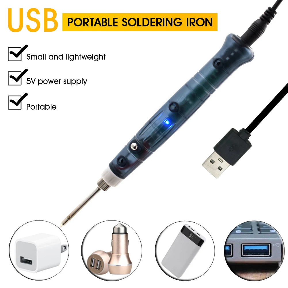 Портативный USB-паяльник, профессиональный электрический инструмент для нагрева, с ручкой со световым индикатором, сварочный пистолет, Ремо...
Портативный USB-паяльник, профессиональный электрический инструмент для нагрева, с ручкой со световым индикатором, сварочный пистолет, Ремо...
