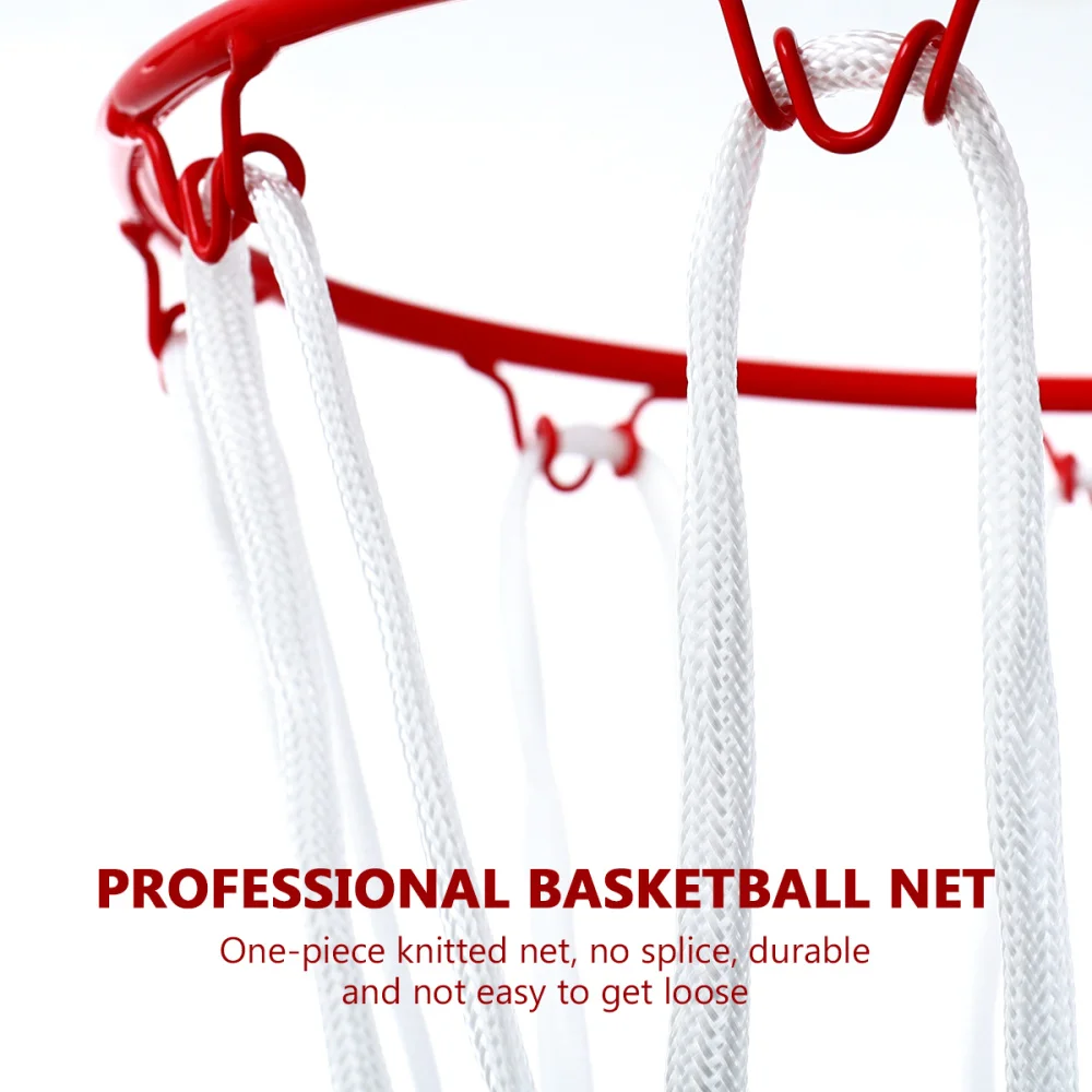 LIOOBO Nylon Braided Regular Size Professional Basketball Net Replacement Basketball Net All-Weather Heavy Duty Thick Net 12 Loo
LIOOBO Nylon Braided Regular Size Professional Basketball Net Replacement Basketball Net All-Weather Heavy Duty Thick Net 12 Loo