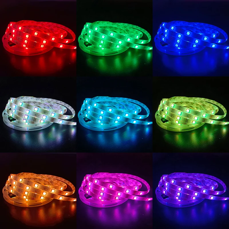 5M-30M WIFI LED Strip 5050 RGB LED Strip Light Bluetooth Waterproof LED Lamp Tape Alexa Ribbon Light for TV Backlight Desktop
5M-30M WIFI LED Strip 5050 RGB LED Strip Light Bluetooth Waterproof LED Lamp Tape Alexa Ribbon Light for TV Backlight Desktop