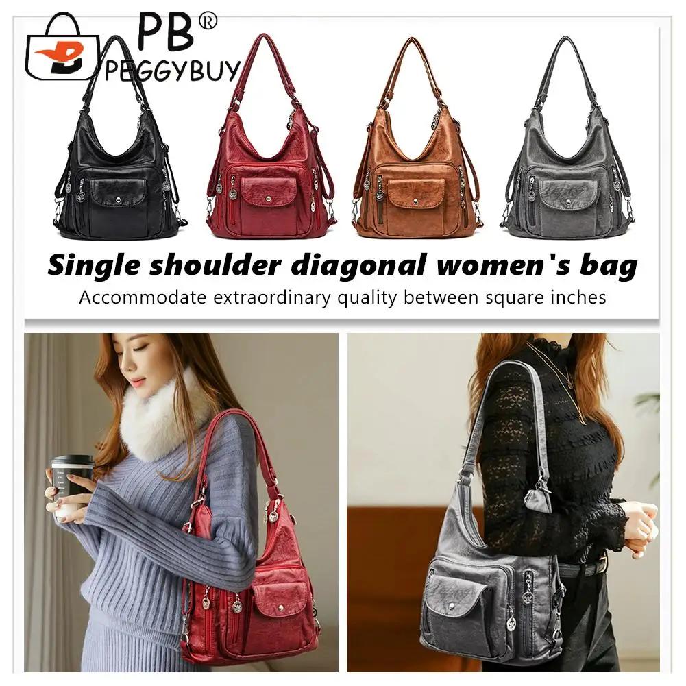Fashion Women PU Leather Solid Color Shoulder Bag Crossbody Messenger Bag Casual Ladies Travel Fashion Handbags
Fashion Women PU Leather Solid Color Shoulder Bag Crossbody Messenger Bag Casual Ladies Travel Fashion Handbags