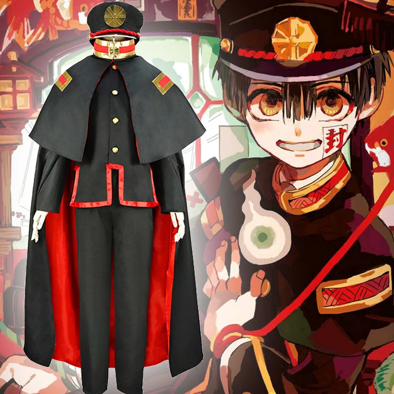 Anime Comic Jibaku Shounen Hanako kun Cosplay Costumes Hanako-kun Cosplay Costume School Uniforms Clothes Suits Men Wear Jacket
Anime Comic Jibaku Shounen Hanako kun Cosplay Costumes Hanako-kun Cosplay Costume School Uniforms Clothes Suits Men Wear Jacket