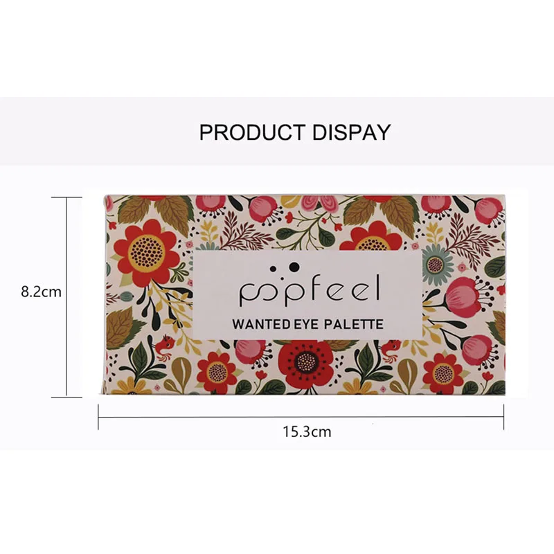 POPFEEL 10 Colors Glitter Eyeshadow Professional Eye Shadow Palette Matte Eyeshadow Powder Makeup Palette Long-lasting
POPFEEL 10 Colors Glitter Eyeshadow Professional Eye Shadow Palette Matte Eyeshadow Powder Makeup Palette Long-lasting