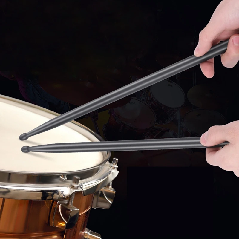 Dropship-Heavy Drumsticks Aluminum Alloy Drum Set 5A Musical Instrument Percussion Accessories for Beginner Black 41cm
Dropship-Heavy Drumsticks Aluminum Alloy Drum Set 5A Musical Instrument Percussion Accessories for Beginner Black 41cm