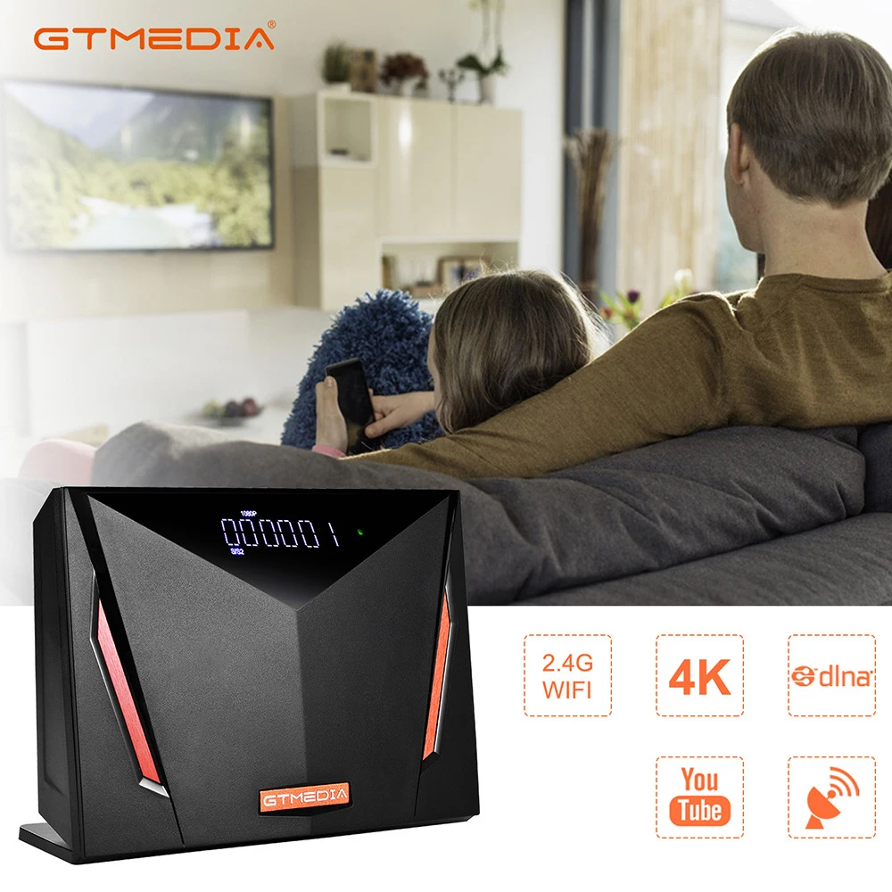 Новый ресивер GTMEDIA V8 UHD, Разъем для карты CA, встроенный Wi-Fi H.265, true 4k DVB S2/S2X/T2/проводной плеер
Новый ресивер GTMEDIA V8 UHD, Разъем для карты CA, встроенный Wi-Fi H.265, true 4k DVB S2/S2X/T2/проводной плеер