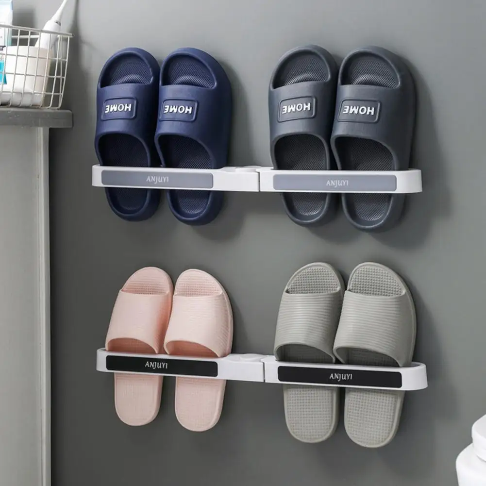 Wall Mounted Slippers Rack Rotatable PET Nordic Personality Slippers Holder for Bedroom
Wall Mounted Slippers Rack Rotatable PET Nordic Personality Slippers Holder for Bedroom