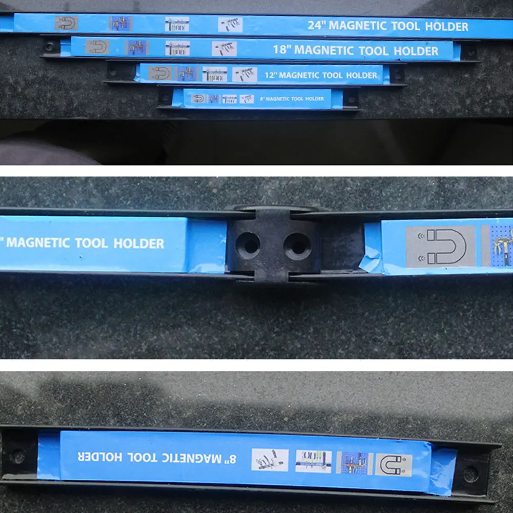 8/12/18 Inch Magnetic Tool Holder Strong Metal Magnet Heavy Duty Wall Holder Strip for Screwdriver Wrench Organizer Storage
8/12/18 Inch Magnetic Tool Holder Strong Metal Magnet Heavy Duty Wall Holder Strip for Screwdriver Wrench Organizer Storage