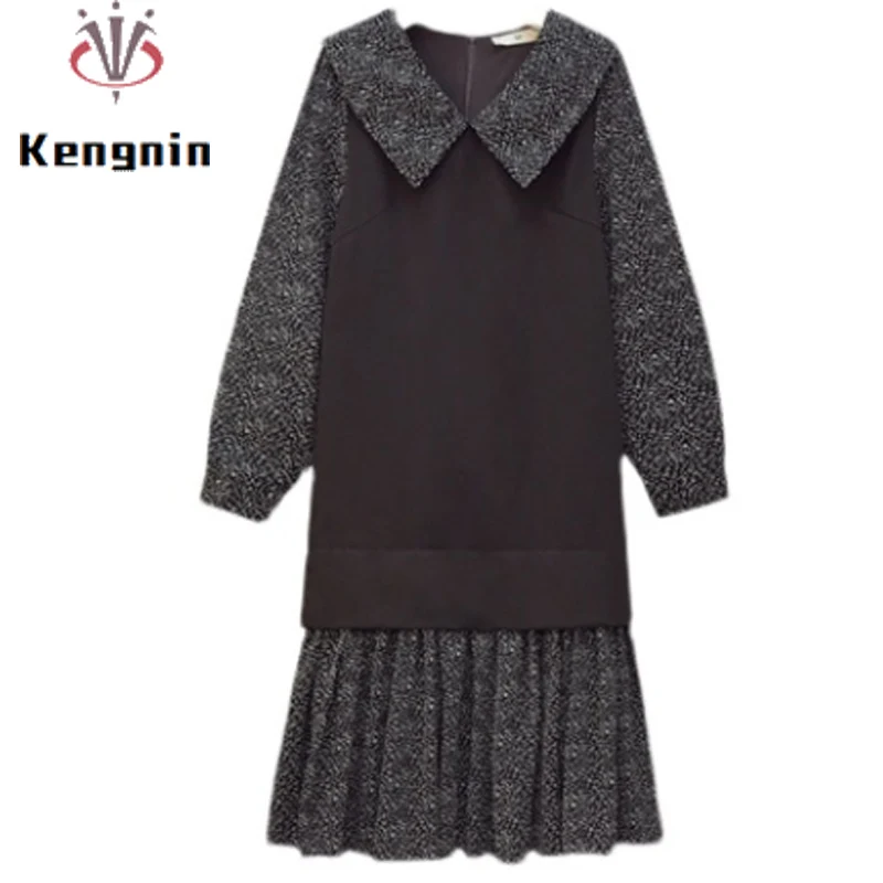 Женское платье в стиле пэчворк, свободное платье в французском стиле с цветочным принтом и имитацией двух частей, модель KE1307 на весну, 2022
Женское платье в стиле пэчворк, свободное платье в французском стиле с цветочным принтом и имитацией двух частей, модель KE1307 на весну, 2022