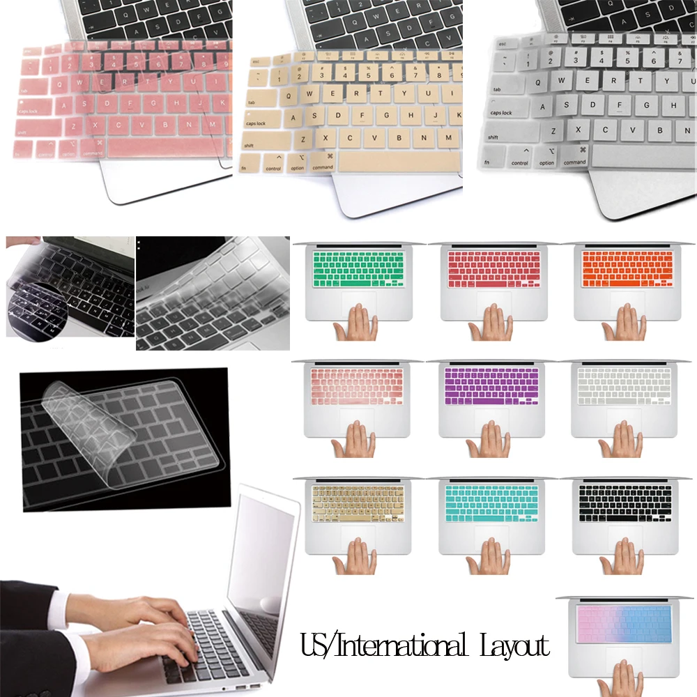 Protective Film for Laptop Keyboard, Waterproof Protection for Macbook Apple Pro 13" A1706 A1989 A2159/Pro 15" A1707 A1990
Protective Film for Laptop Keyboard, Waterproof Protection for Macbook Apple Pro 13" A1706 A1989 A2159/Pro 15" A1707 A1990