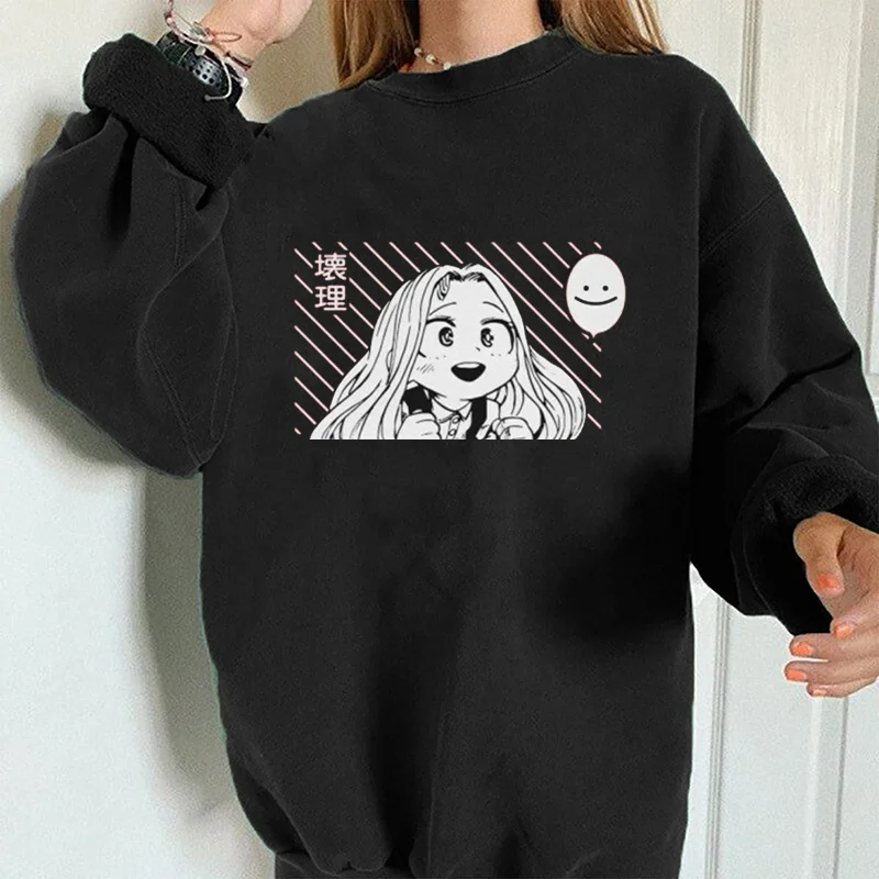 Seeyoushy Anime My Hero Academia Print Sweatshirts Women Kawaii Long Sleeve Drop Shoulders Crewneck Harajuku Pullovers Tops 2021
Seeyoushy Anime My Hero Academia Print Sweatshirts Women Kawaii Long Sleeve Drop Shoulders Crewneck Harajuku Pullovers Tops 2021
