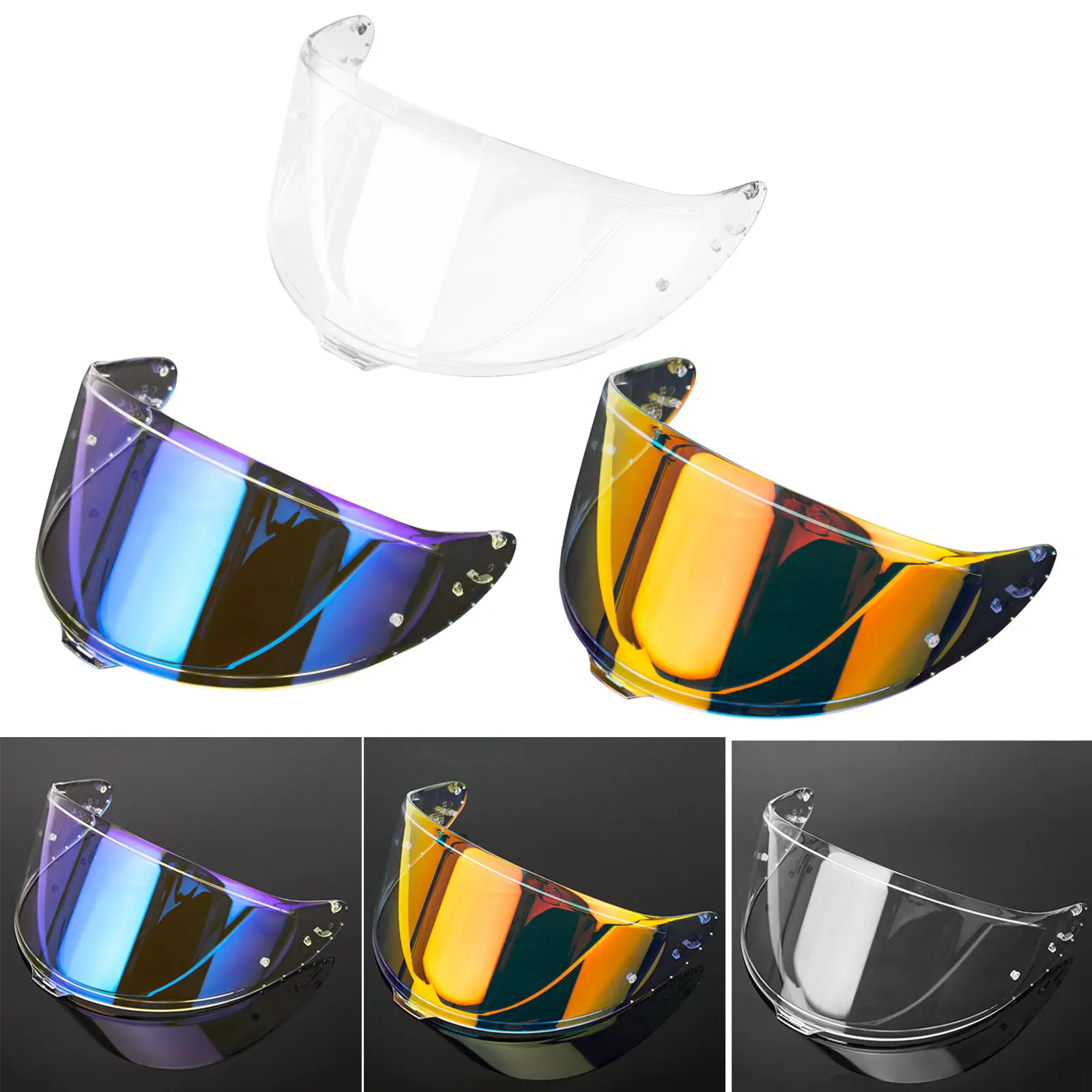 Motorcycle Helmet Visor Lens Full Face Detachable Waterproof Anti-Scratch Fog Resistant Windshield Faceshield for Z8
Motorcycle Helmet Visor Lens Full Face Detachable Waterproof Anti-Scratch Fog Resistant Windshield Faceshield for Z8