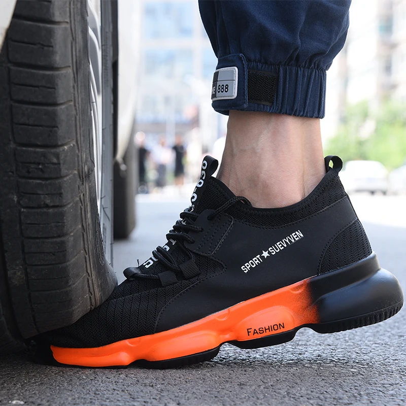 New Brand Men Work Safety Shoes 2020 Fashion Outdoor Steel Toe Cap Anti-smashing Puncture Proof Construction Sneakers Boots
New Brand Men Work Safety Shoes 2020 Fashion Outdoor Steel Toe Cap Anti-smashing Puncture Proof Construction Sneakers Boots