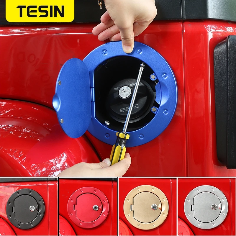 Крышка топливного бака TESIN, из алюминиевого сплава, для Jeep Wrangler JK 2007 +, для стайлинга автомобилей
Крышка топливного бака TESIN, из алюминиевого сплава, для Jeep Wrangler JK 2007 +, для стайлинга автомобилей